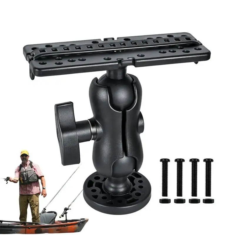 

Кронштейн для рыбопоискового устройства с шаровым креплением, высокопрочные рыбопоисковые устройства для поиска рыбы и глубины, большой стабильный базовый дизайн, крепление для рыбопоискового устройства для всех