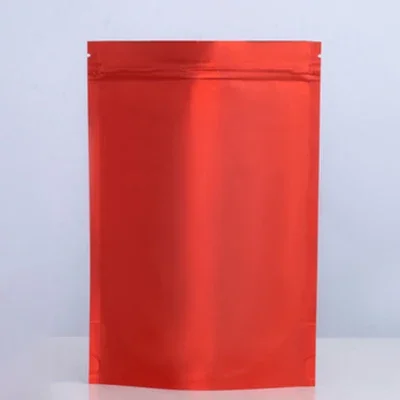 100 יחידות שקיות אלומיניום עמידות בחום עם סגירה מותאמת אישית לאריזת מזון, תה ואחסון מילר