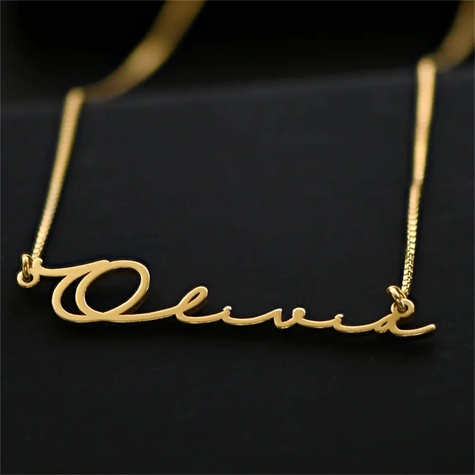 Custom Letter Necklaces Personalized 