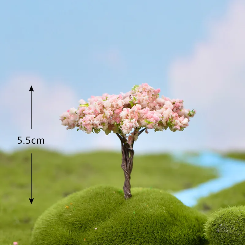 1/5pcs/Set Mini Tree Fairy Garden Miniatures Micro Landscape Resin Crafts Bonsai Figurine Garden Terrarium Accessories supply miniature ornament resin crafts accessories ornament crafts resin crafts miniature figurines miniature tree ornament miniature scenery material resin ornaments