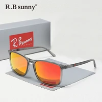 Lunettes de soleil rectangulaires classiques pour hommes et femmes, pour la conduite, la pêche, Protection UV400, polarisées, à la mode 1