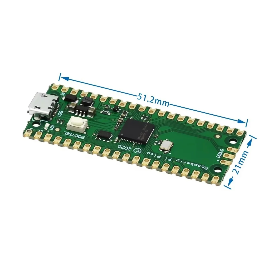 Raspberry Pi Pico W RP2040 Development board Dual-Core 264KB ARM Low-Power Microcomputers High-Performance Cortex-M0+ Processor