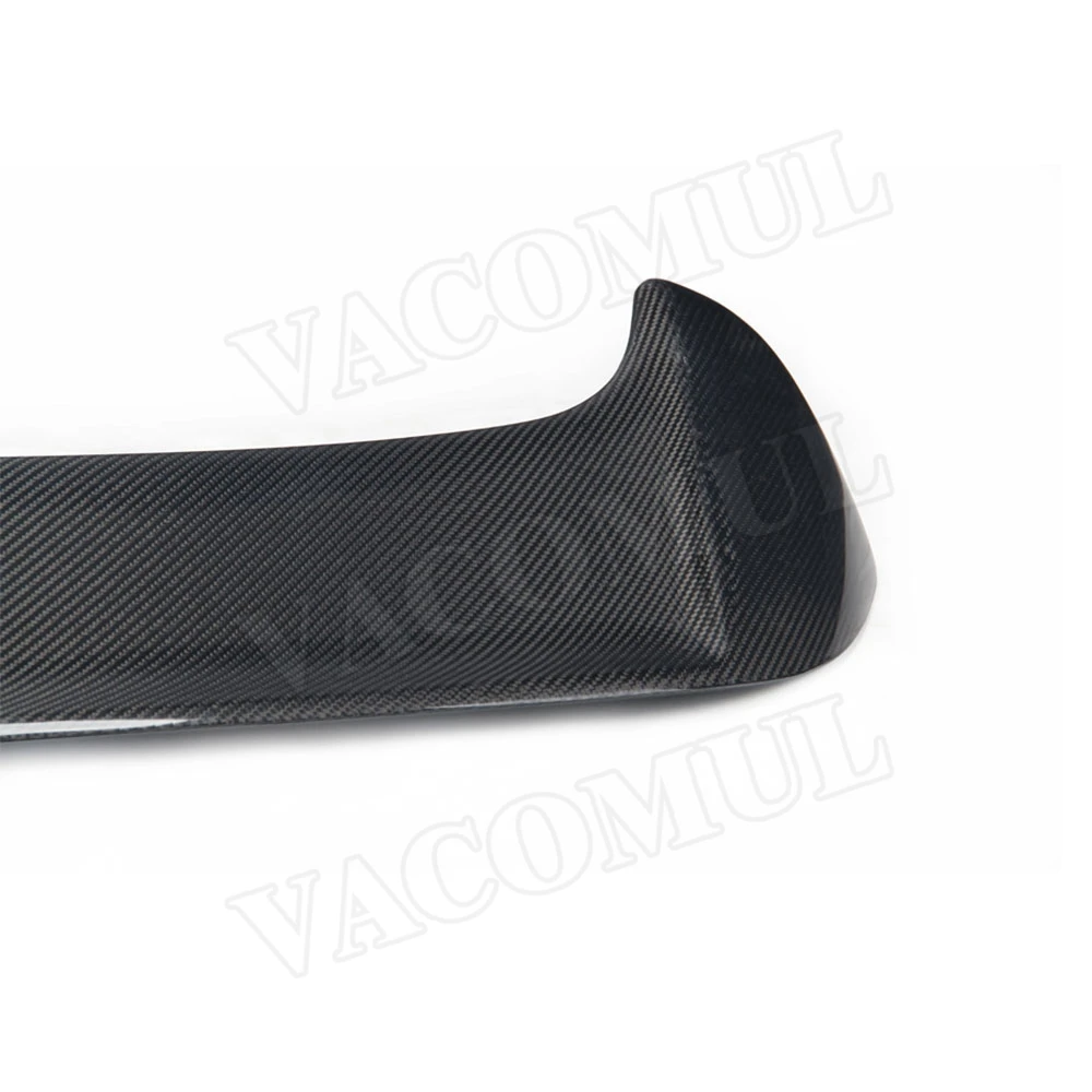 탄소 섬유 리어 루프 스포일러 윈도우 윙, VW 골프 6 VI MK6 GTI R20 스포일러, 2010-2013 OS 스타일, 베이스 범퍼 트렁크용 아님