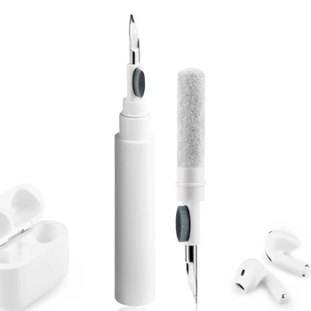 3 in 1 Auricolari Bluetooth Penna di pulizia Strumento per Airpods Pro 3 2 1 Auricolari Kit di pulizia della custodia Penna a pennello per Xiaomi iPhone Auricolari