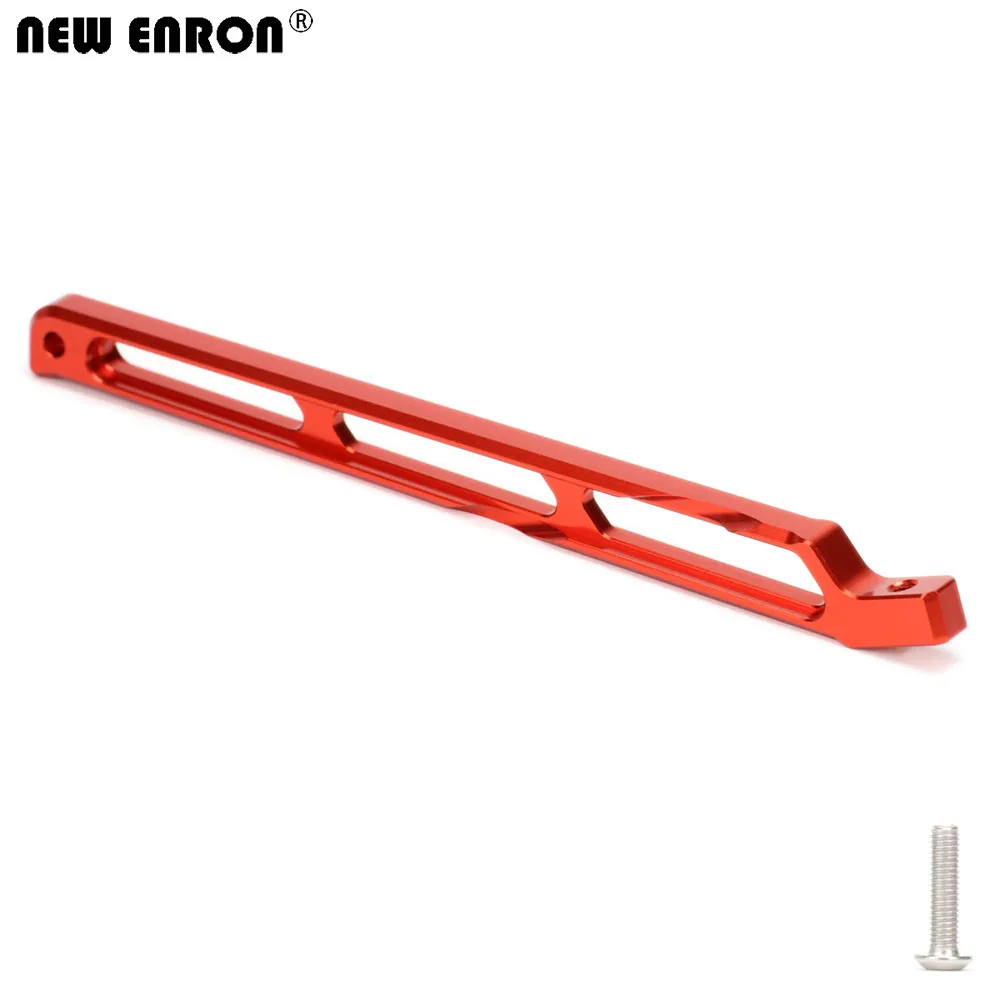 Aluminum Front Chassis Brace (Red) For Arrma Senton, Typhon, Kraton 6S Models - AR320446 Upgrade Part