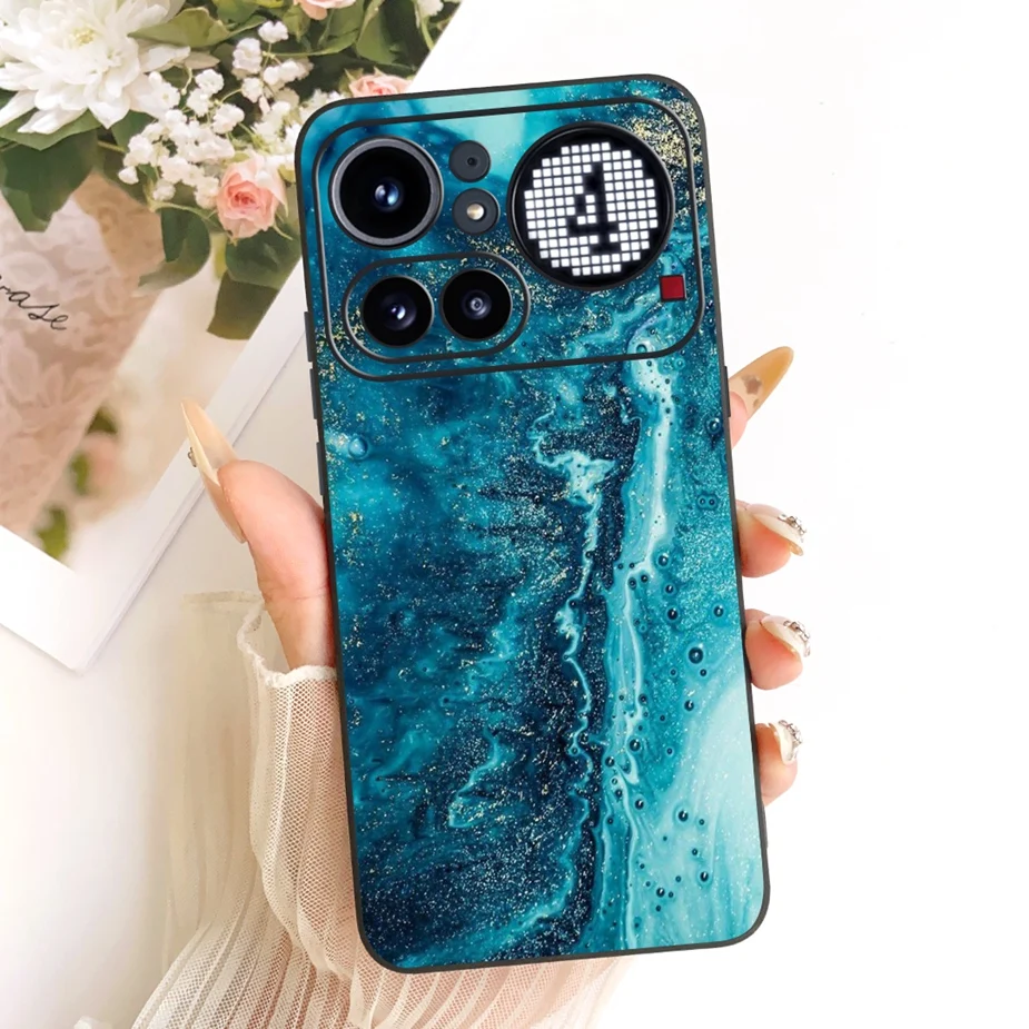 Cute Lucky Letters Fashion Cartoon Painted Cover Case
