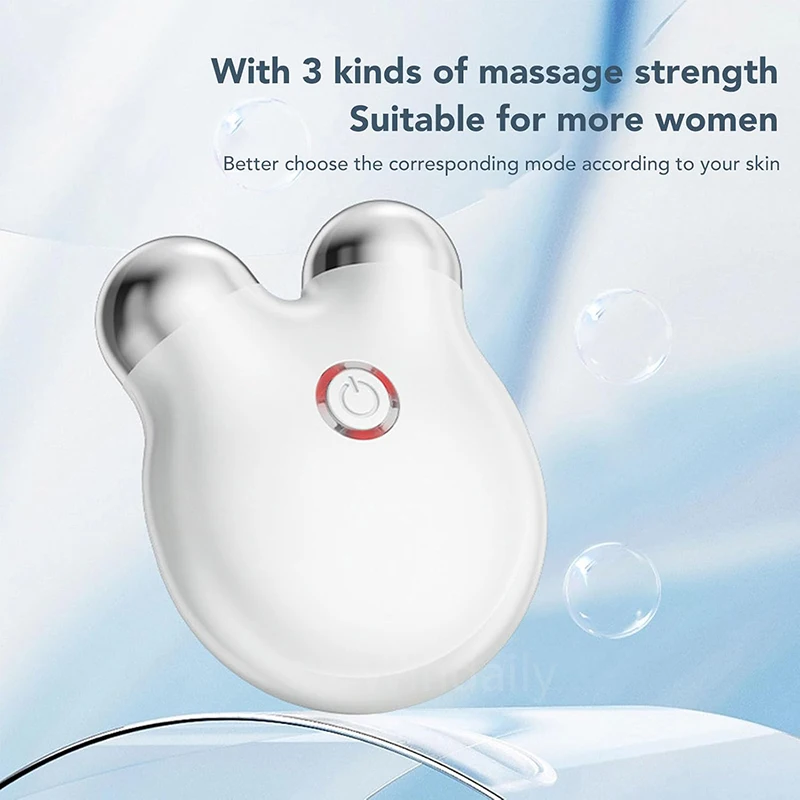 Micro Current Face Lifting Device Facial Skin Tighten Machine Wrinkle Removal Skin Care Tool Face Slimming Massage Roller