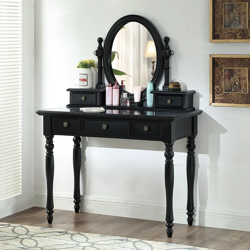 1m black with mirror