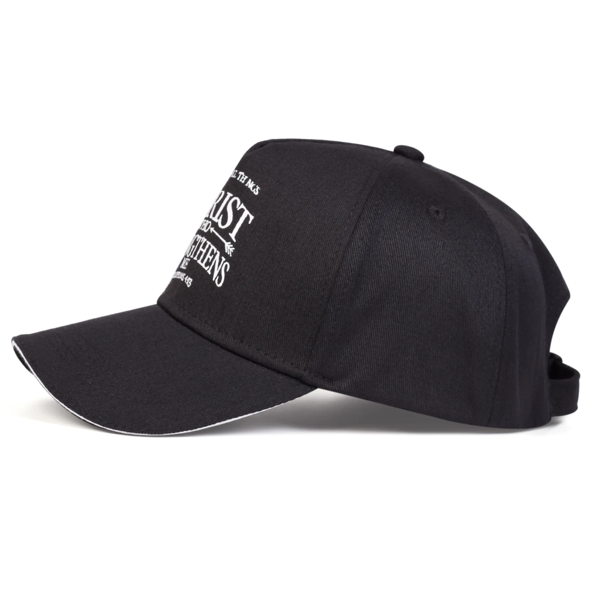 Unisex CHRISTUS Brief Stickerei Baseball Caps Frühling Herbst Outdoor Einstellbare Casual Hüte Papa Hut Sonnenschutz Hut Sport Kappe – Detail 3