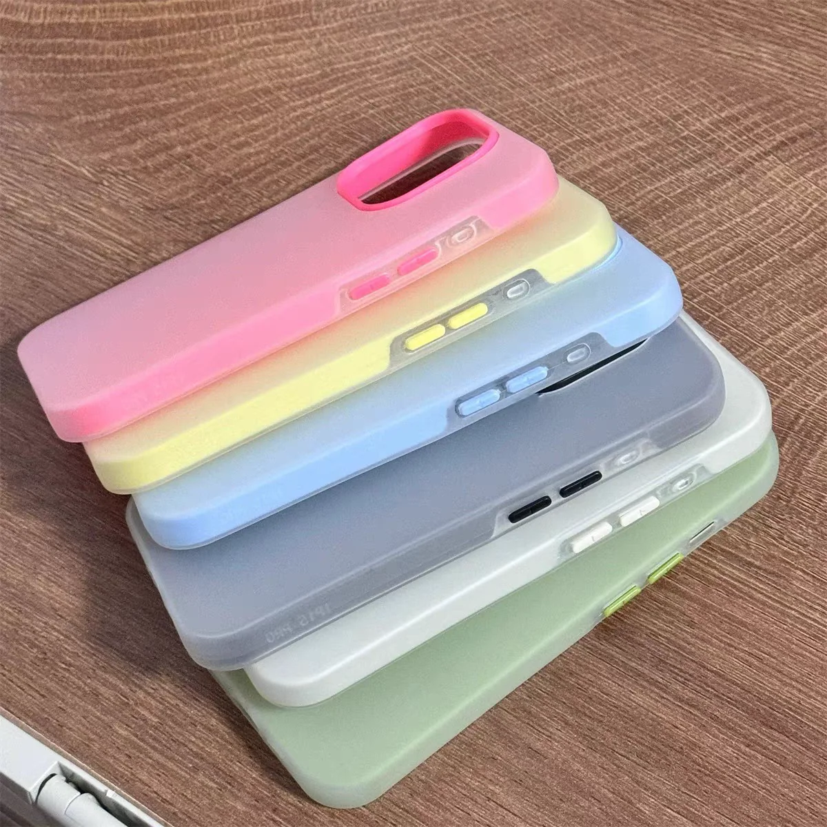 Candy Color Frosted Glow Matte Soft Phone Case Cover
