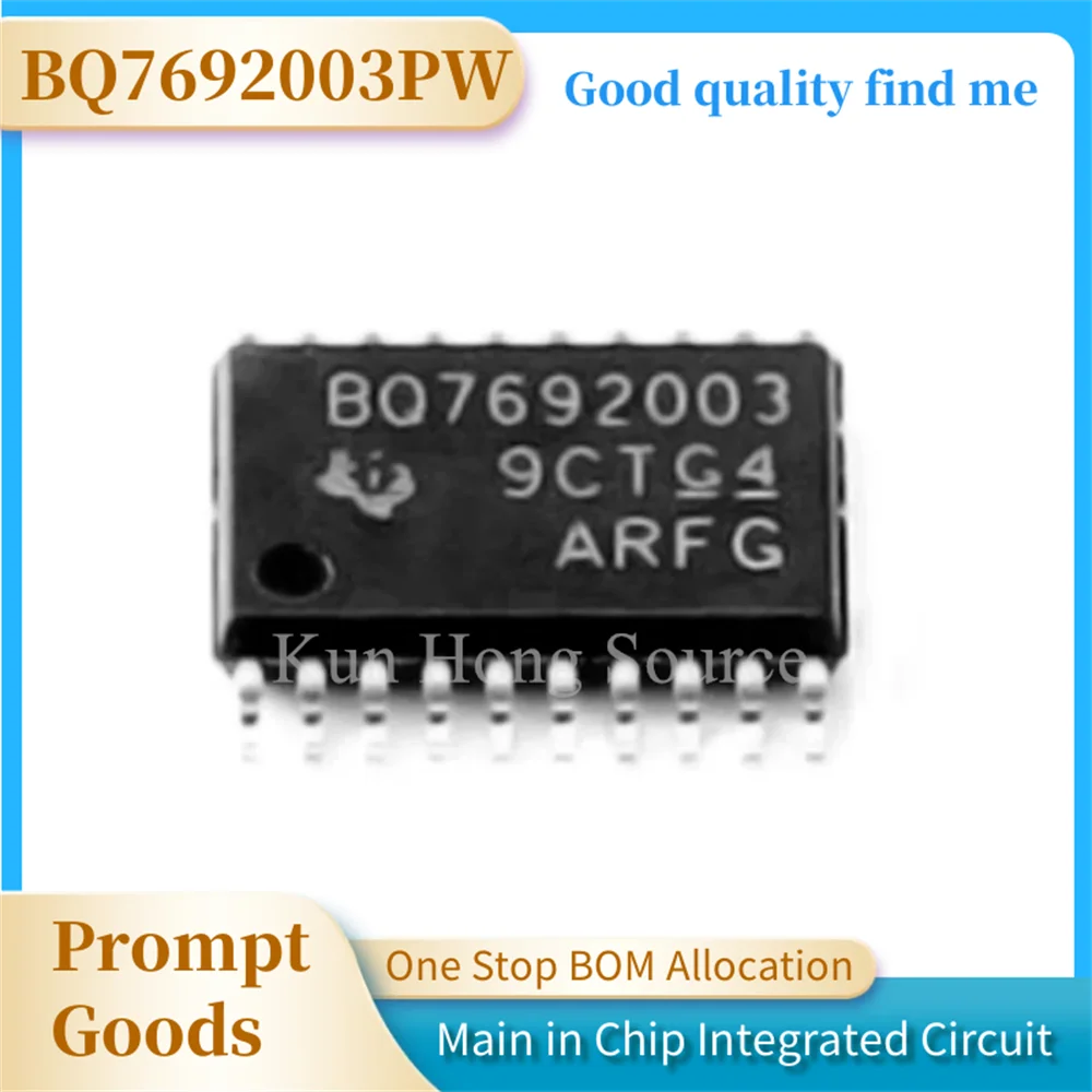 

BQ7692003PW TSSOP-20 BQ7692003PWR, управление аккумулятором, серия 3-5 cell Li-Ion Batt Monitor PMIC-управление питанием ICs