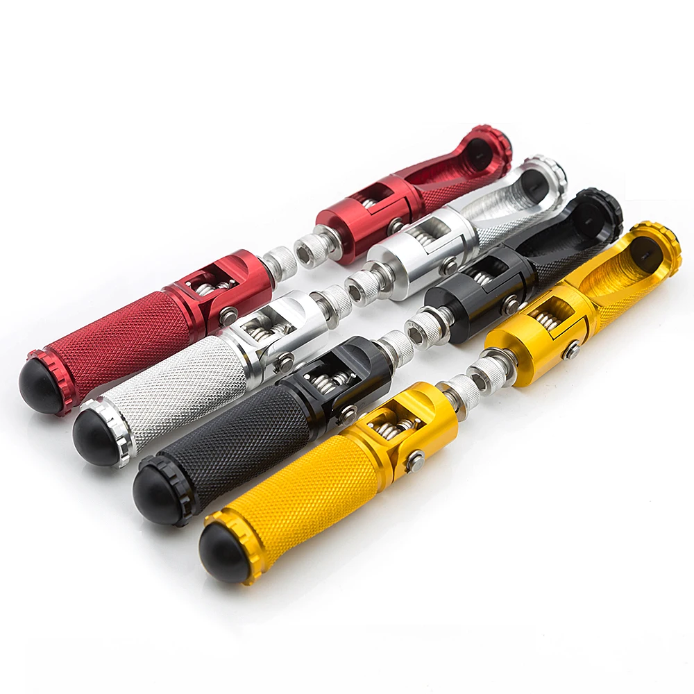 

For Aprilia RS125 2T 1995-2010 Motorcycle Folding Footrests Footpeg Peg Aluminum CNC Universal Rear Pedals Rearset Set