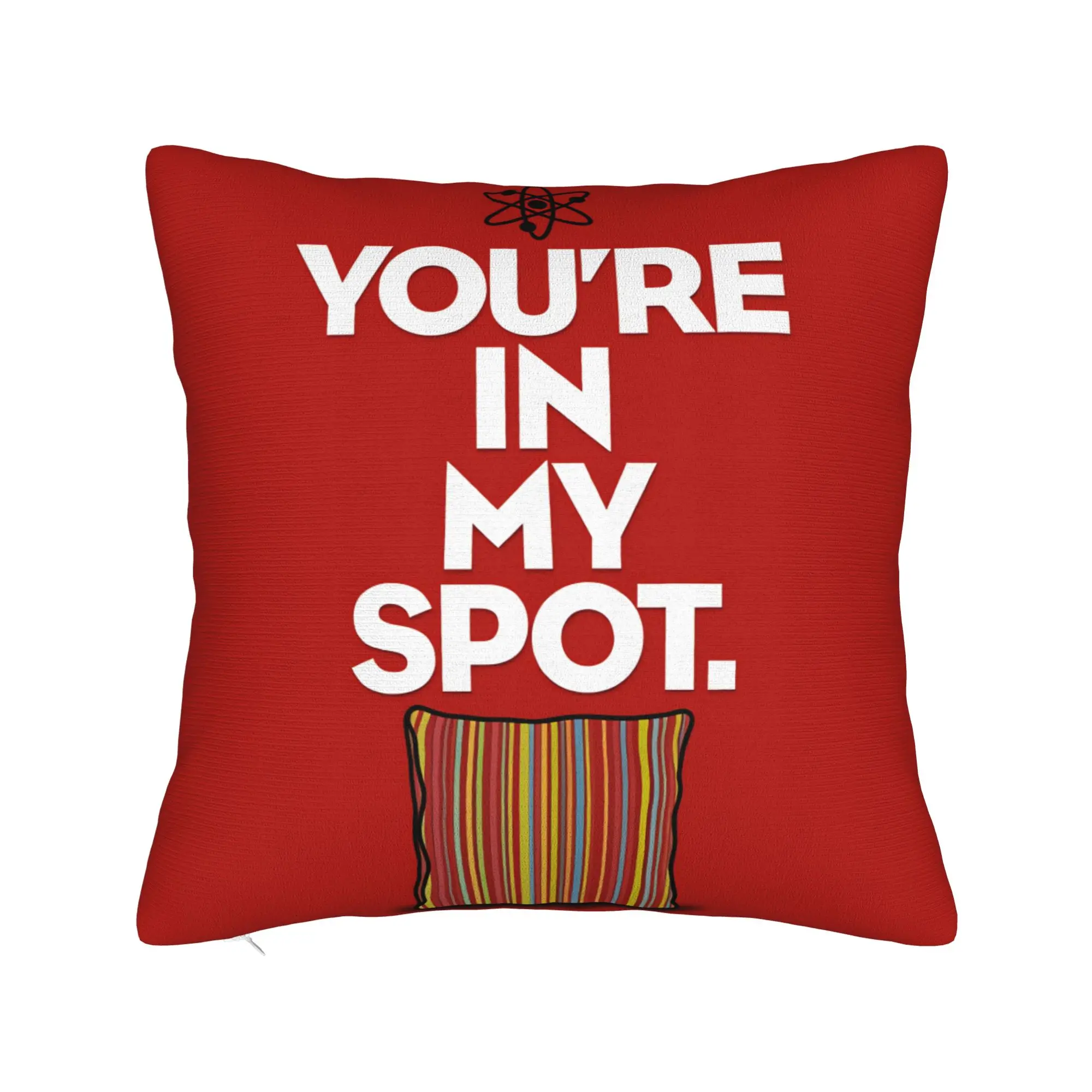 Funny TV Show-Inspired Pillowcase - Soft and Kawaii Decor for Couch, Sofa, or Bedroom