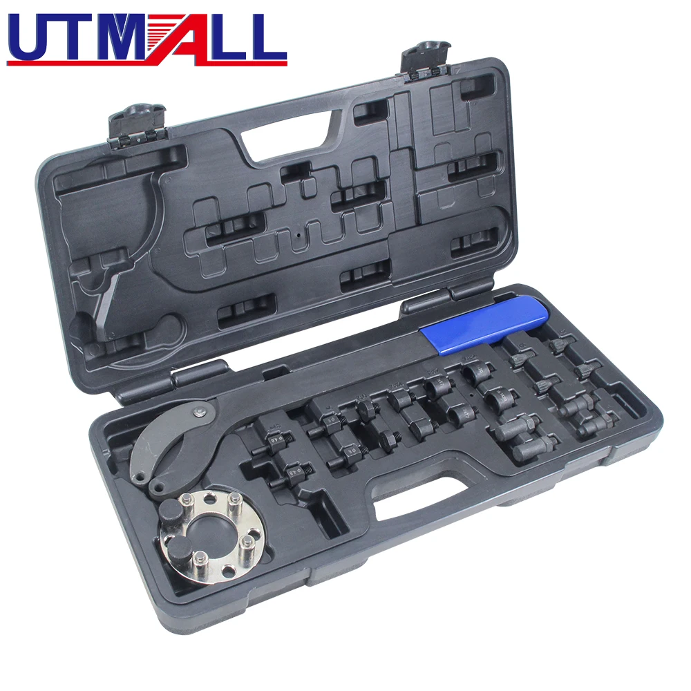  UTMALL Engine Timing Belt Change Tool Against Timing Pulley  Holder Tool for VW Golf VAG 3036 T10172 : Automotive