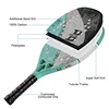 INSUM Beach Tennis Racket Full Carbon Fiber EVA Soft Sand Grit Racket beach tennis for Beach Sport 5