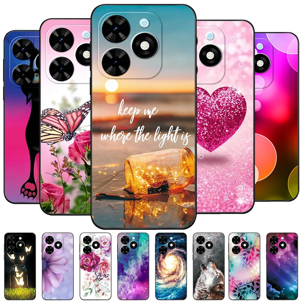 Custodia Per Infinix Smart 8 Coque Smart 7 Bumper Tpu Custodia Morbida In Silicone Funda Per Smart 6Hd Smart 5 Funda Cover Posteriore