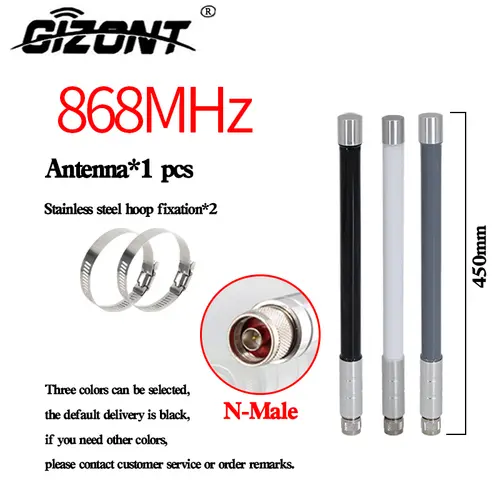 868MHz Fiberglass Antenna Outdoor OMNI Antenna 868 MHz Helium Bobcat Miner  Hotspot Antennas for Meshtastic Lorawan Long Range N - Image 8