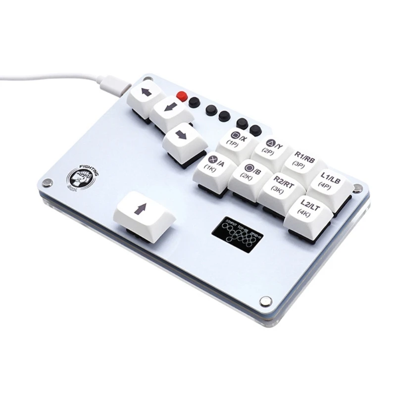 

Durable HitBox Fighting Box Gamepad Keyboard with Open Source FirmwaresSuitable For Arcade Joystick Street Fighters Part