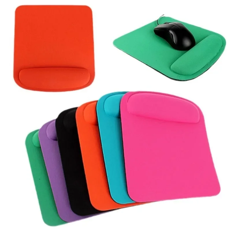Environmental Eva Ergonomic Mousepad Computer Game Mouse Pad Wrist Pad Comfortable Mouse Mats For Office Home Solid Color