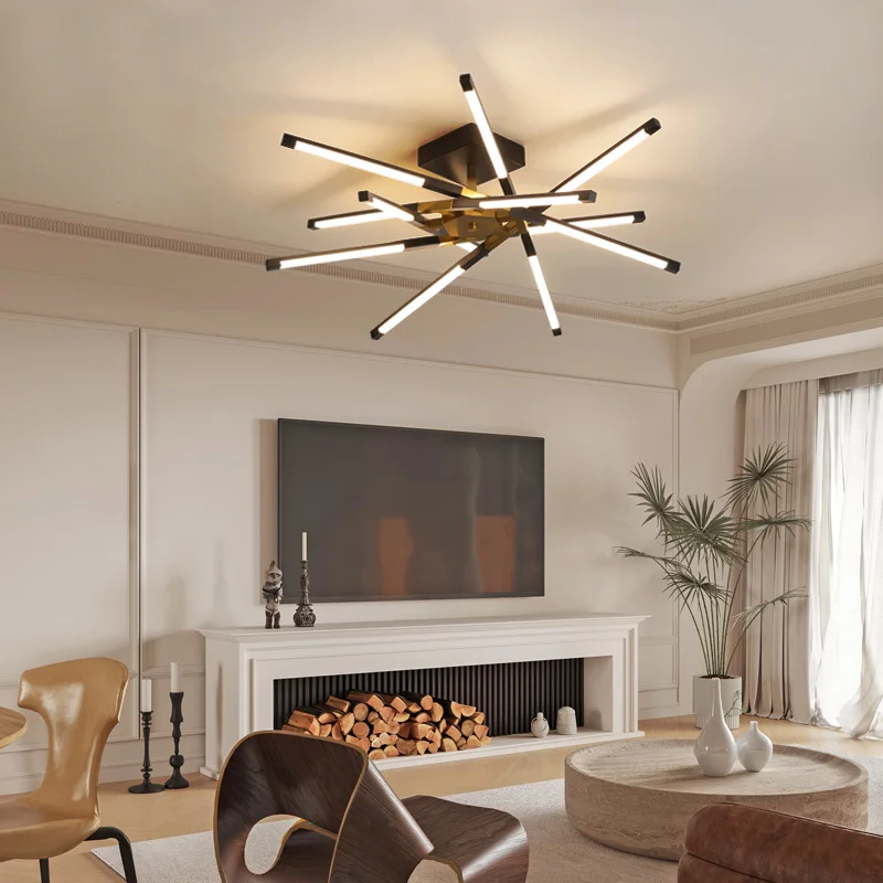 LED Ceiling Chandeliers for Dining Room Bedroom Living Room Dimming Lustre Pendant Lights Interior Lighting Fixtures led chandelier ceiling chandelier