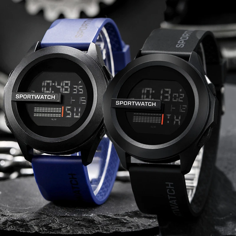 Sport Watch for Man Digital Wristwatch Stopwatch Luminous Date Week Waterproof Men's Military Clock Electronic Watch Relogio New