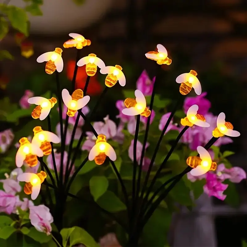 Luci Solari A Stringa, 20 LED, 5 M, 8 Modalità, Ideali Per Decorazioni Domestiche Da Giardino Per Feste E Per Natale Luci Colorate 97021029