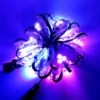 E-top 200ft Permanent Track Holiday Decorative Lighting DC12V Led Christmas Waterproof Gemstone Light RGB 30mm Point Pixel Light 5
