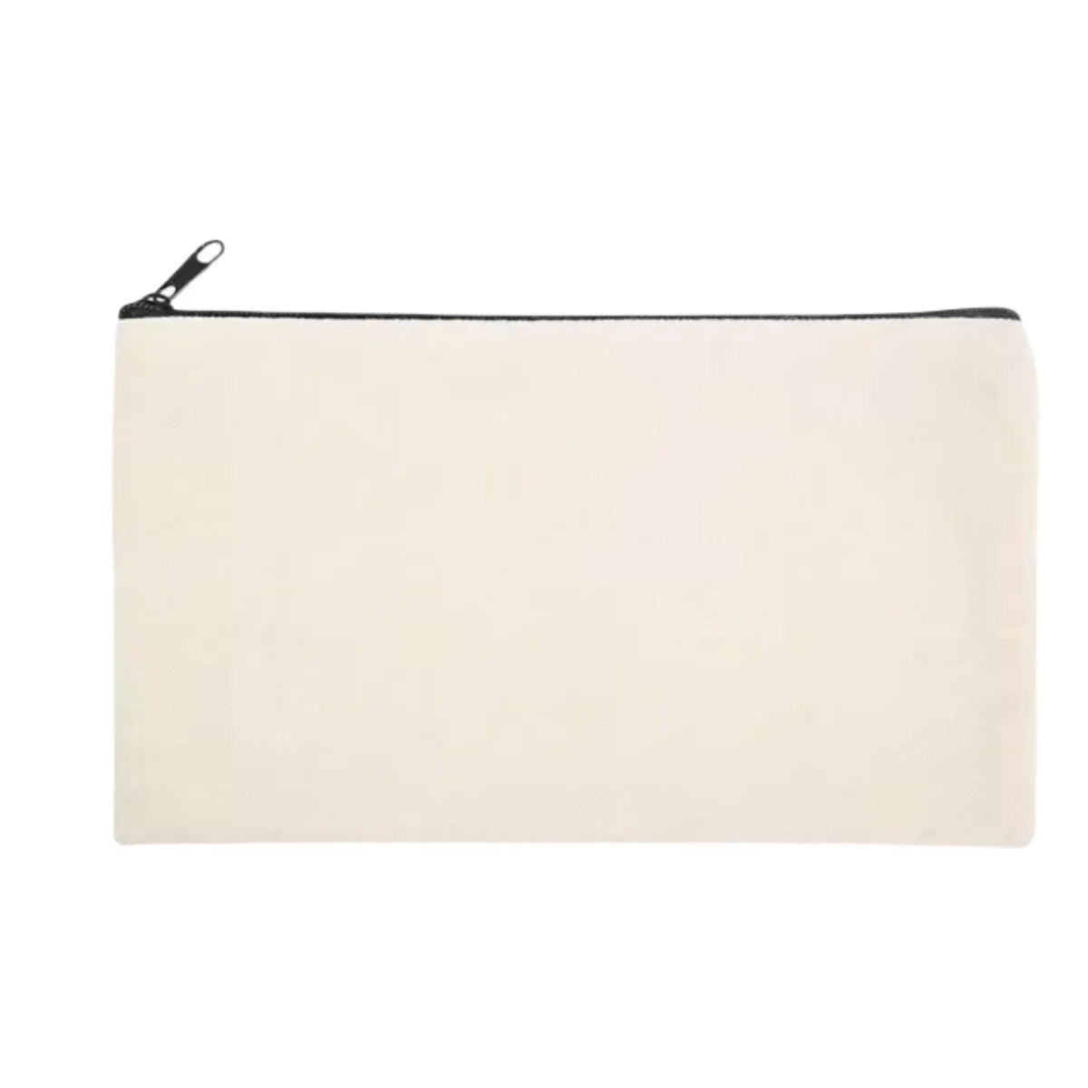 1-10 قطعة حقيبة قماش فارغة بسحاب ، حقيبة مستحضرات...