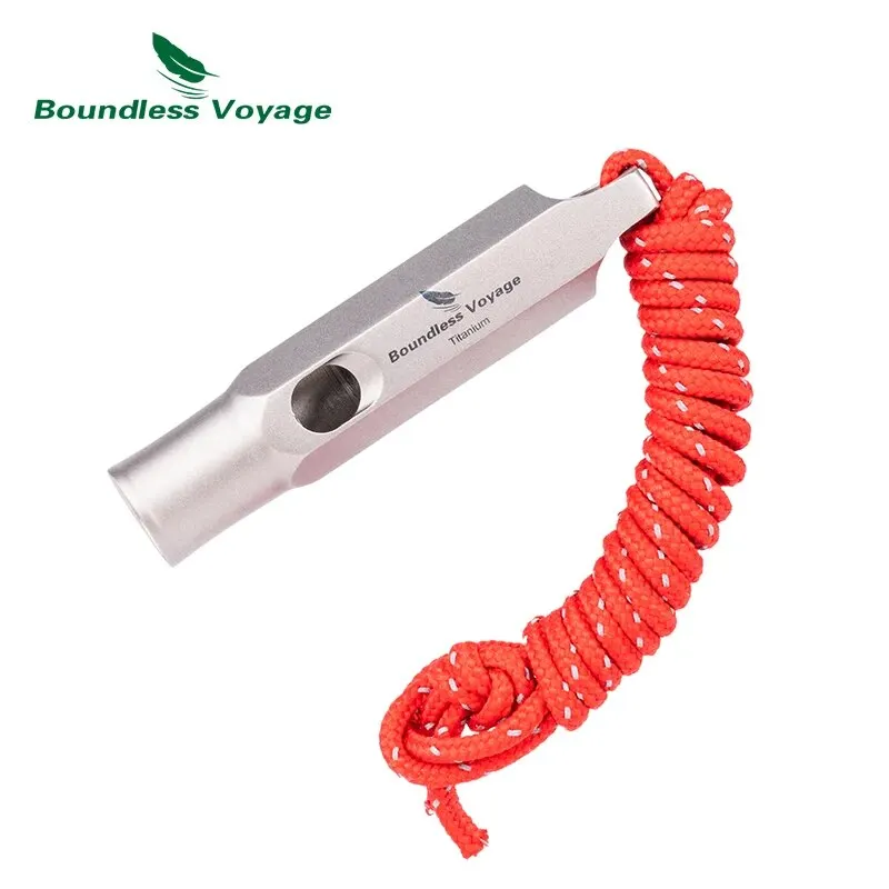 Titanium Survival Whistle 2