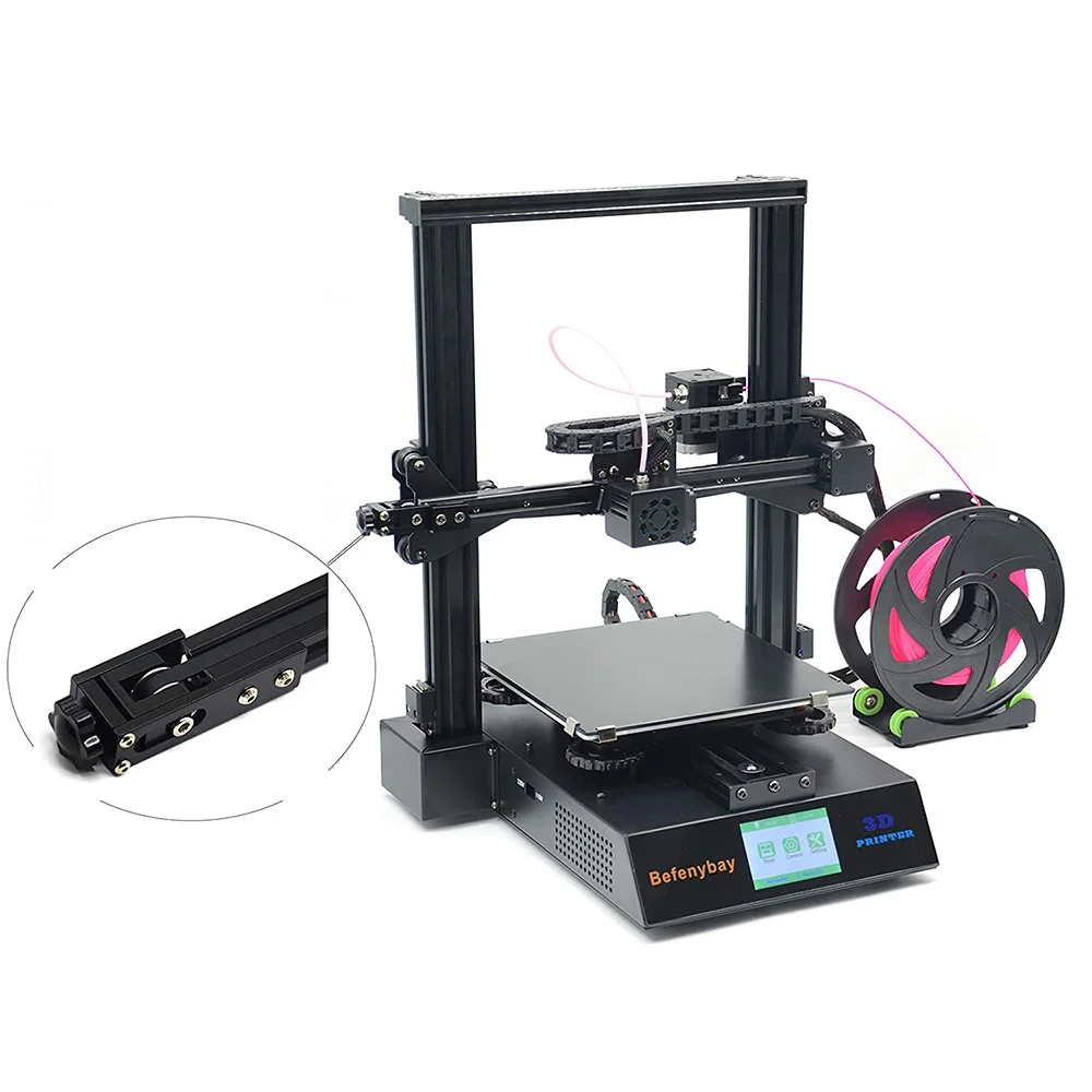 2020 X 축 V 슬롯 프로파일 2040 Y 축 동기 벨트 스트레치 스트레이트 텐셔너, Creality Ender 3 CR-10 3D 프린터 부품용