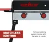 Chef Pro 16 Cooking System - Three-Burner Camp Stove - Includes Windscreen & Matchless Ignition - Portable Camping Cooking 5