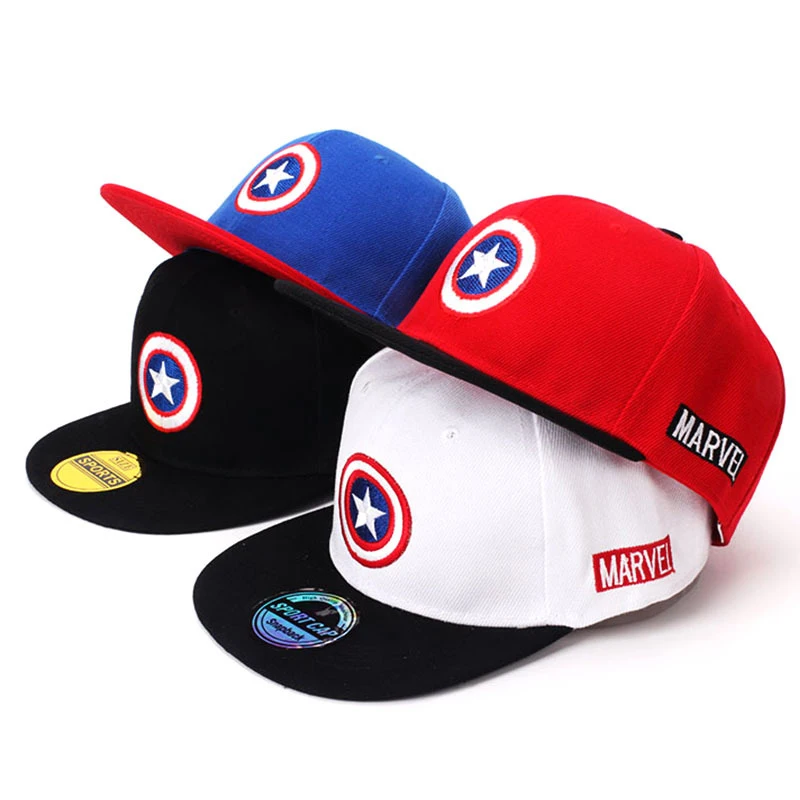 Disney Spiderman Cartoon Baby Hat Kids Baseball Cap Boy Girl Marvel Caps Snapback Hip Hop Child Toddler Cap Adjustable 2-8Y