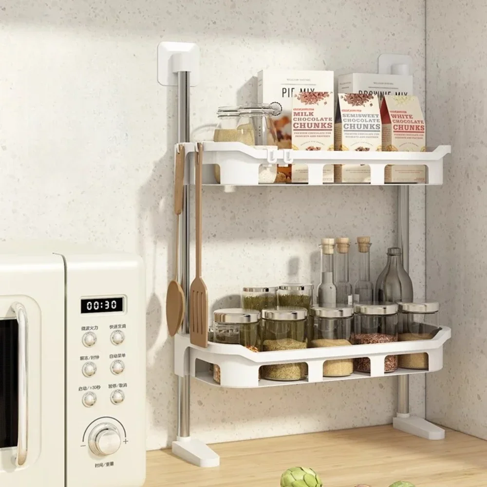 Wall Mounted Storage Rack Toilet Multi Purpose Organizer Moisture-Proof Portable Shelves Simplicity Multi-Storey Organizer Shelf 4