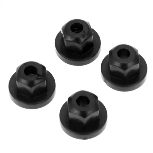 20pcs Exterior Plastic Body Nut Flange Clips for BMW Mercedes 5mm Nylon Flange Nut 10mm Hex Fit 1995-2001 7 Series 738 740 750 - Image 5