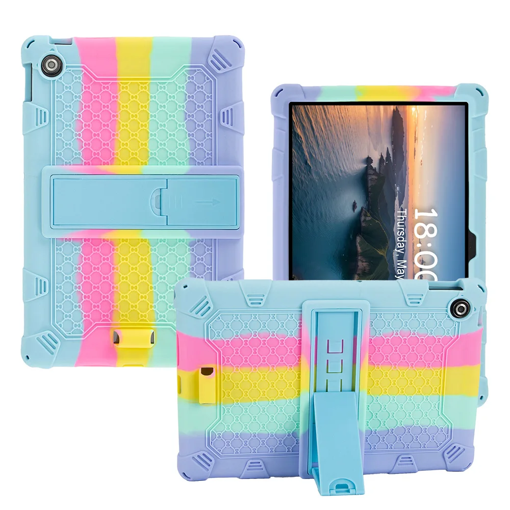 Durable Thickened Anti-Drop Stand Silicone Tablet Case - 10.1 Inch Cover