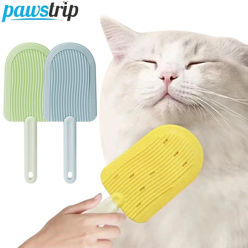Reusable Pet Cat Comb Double-side Pet Hair Remover Household Cleaning Comb Kitten Grooming Brush Pet Massage Comb Pet Supplies