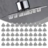 50pcs/set Shower Head Nozzles Replacement Part Spray Silicone Universal Water Outlet Liquid Soap Dispensers Tool Accessories 2