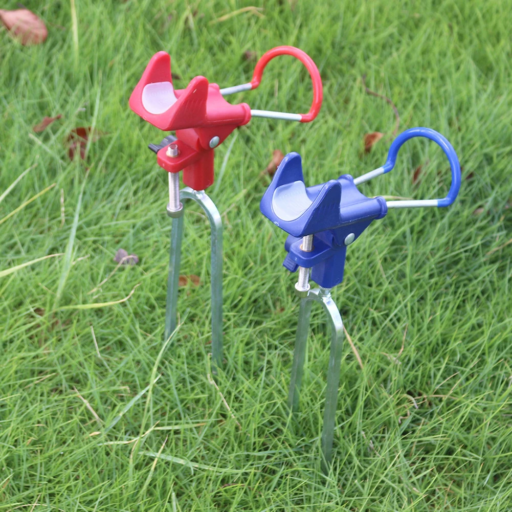 Fishing Rod Holders Luminous Non-slip Mat Fishing Rod Stand Ground Beach Equipment for Bank