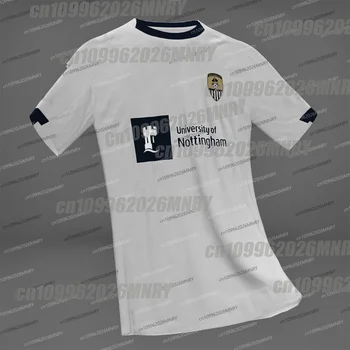 2526 Notts County Jersey Summer Men Jersey Sports Training Match Uniforms Adult Breathable Quick Drying Girl Jersey Men Clothing 1