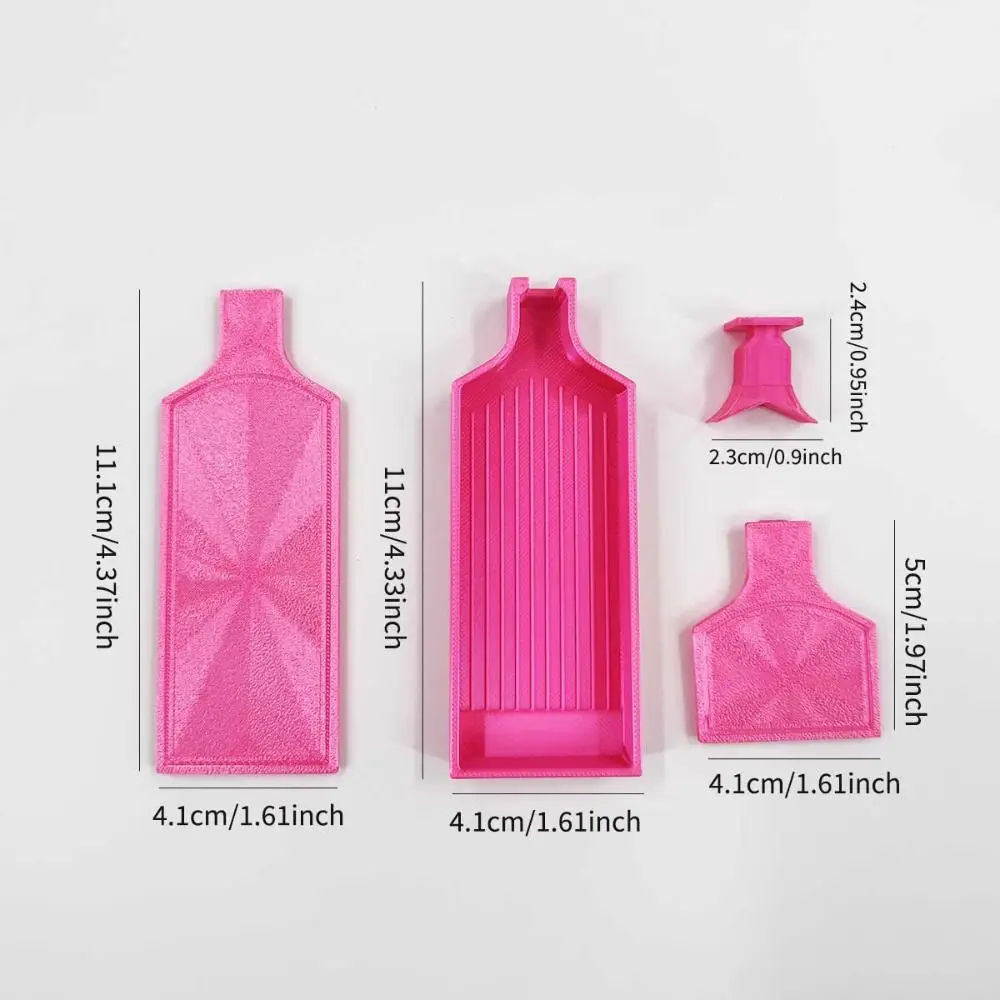 DIY Craft 2in1 Large Diamond Painting Tray Embroidery Large Capacity Beads Sorting Storage Tray With Cover Beading Plates