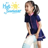 Fashion Swimwear Cute Summer Kids Girl One-piece Suits Breathable Swimming Clothes Swimsuits Summer Professional Swimming Suit 5