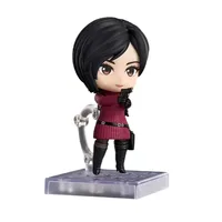 تمثال أنمي على طراز Q-Version من لعبة Resident Evil 4 Remake 2337 #   ليون 2761 #   ديكور مكتبي قابل للتجميع بتصميم وجه آدا وونج المتحرك للمعجبين 6