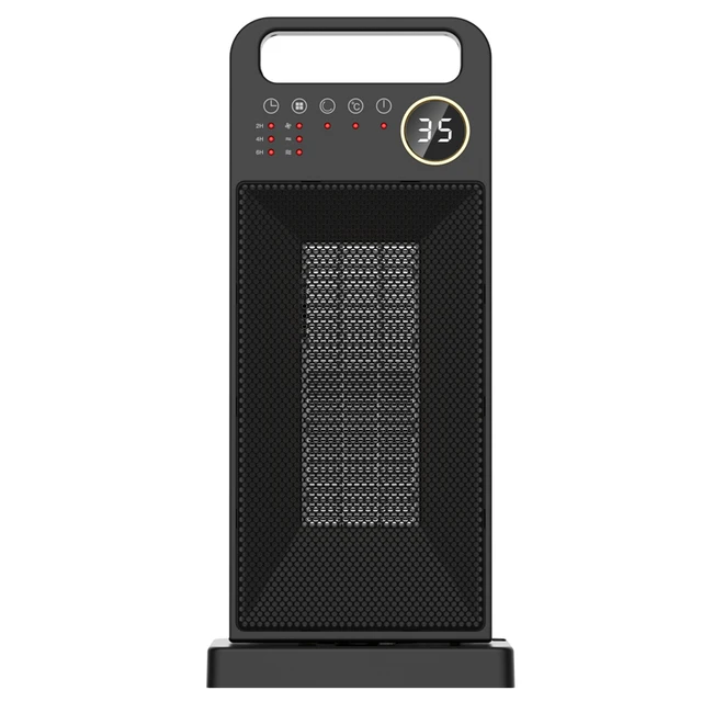 ATWFS PTC Heater for Room Remote Control Electric Heating Touch Screen Heaters Household Vertical 120 Degree Shaking Head Heater 2