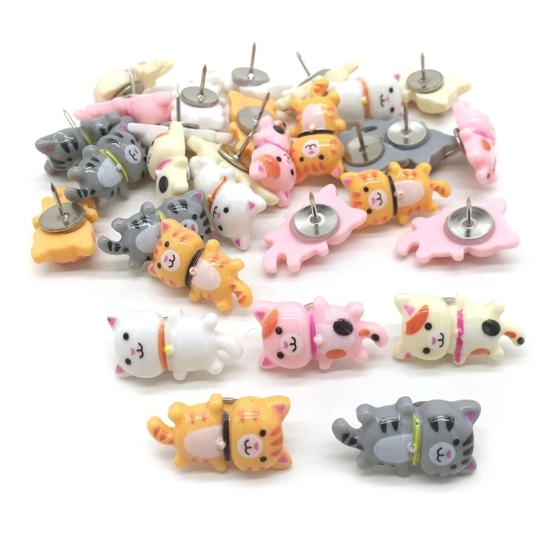 Push Pins 30Pcs Decorative Push Pins Cork Board Tacks Bulletin Board Thumb Tack Decoration