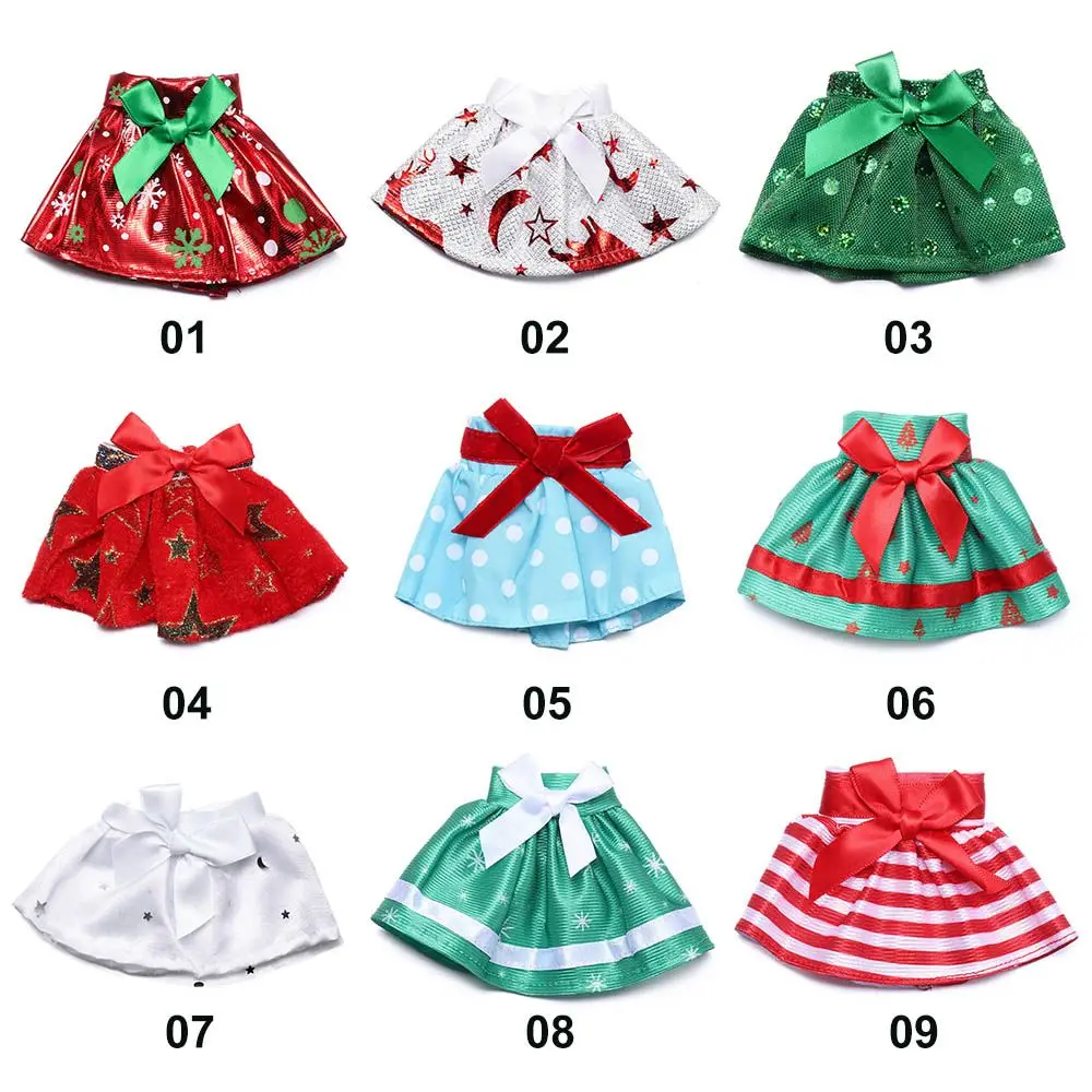 Children's Fabric Sewing Accessory: Doll Dress and Bow Skirt Set