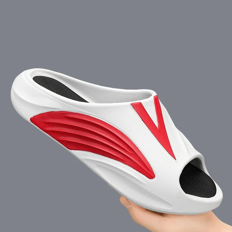 

Fashion Men Slippers Indoor Outdoor Sandals Beach Soft Thick Bottom Slides Casual Shoes New Mens Flip-flops Home Slippers Slides