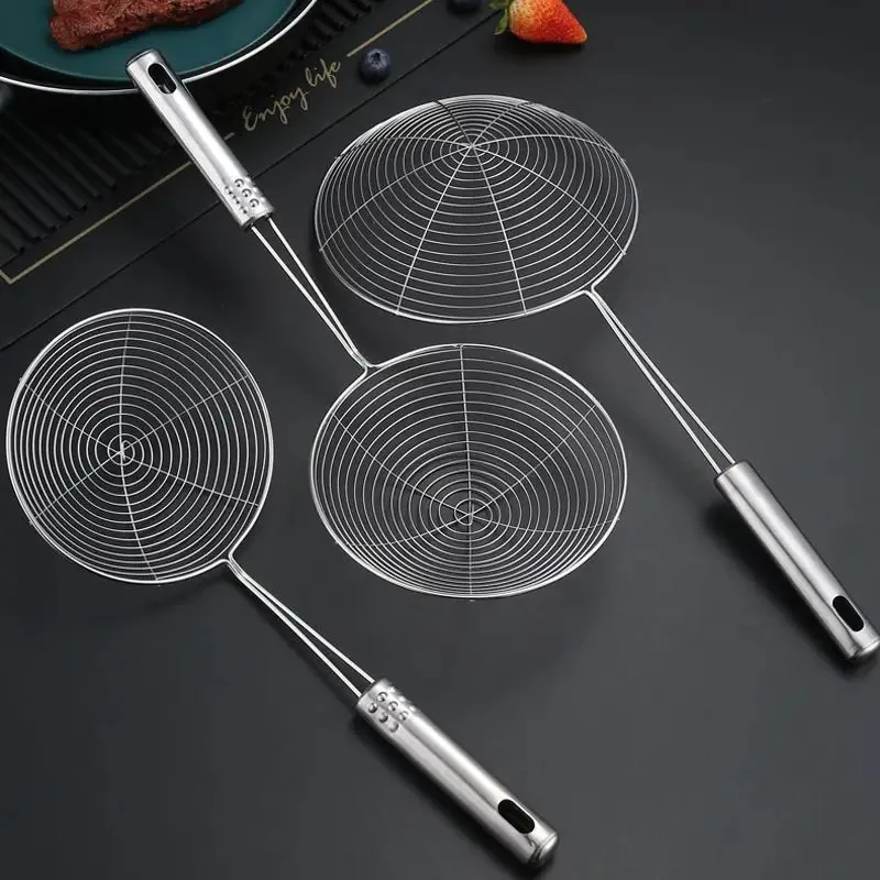 Oval Stainless Steel Skimmer 1
