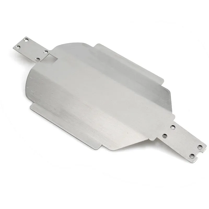 Stainless Steel Skid Plate Chassis Armor for MJX Hyper Go 1/16 RC Cars – detail image 5