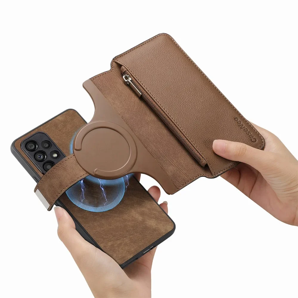 Versatile 2-in-1 Detachable Wallet Case with Premium Protection