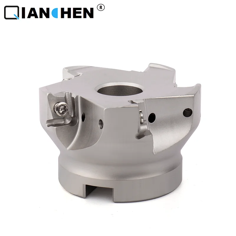 

SLN12 right-angle side milling inner cooling fast-feed cutter head LNGX120508 double-sided fast-feed blade CNC D40 D50